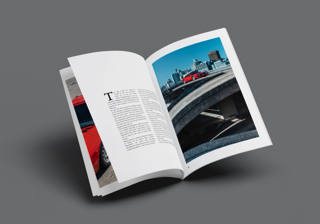 Retromotive magazine spread
