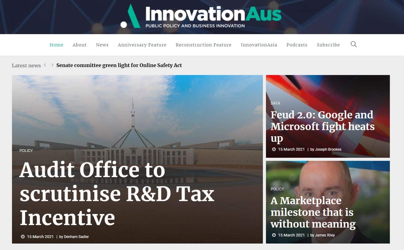 Joseph Brookes joins InnovationAus team