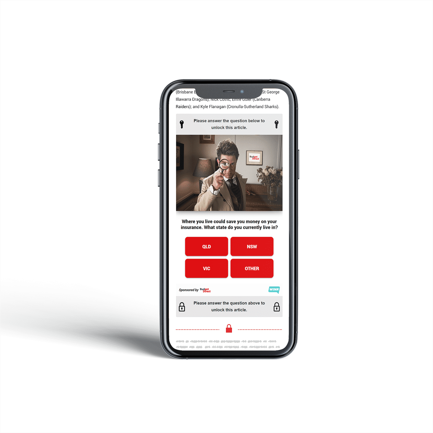 WINR's AdGate ad tech.