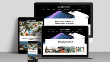Man of Many website