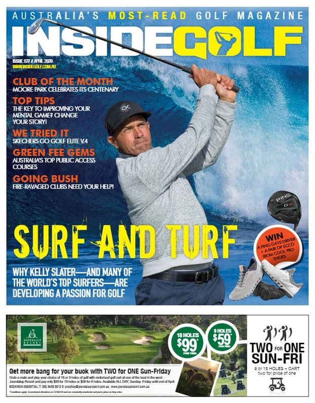 Inside Golf April 2020 cover