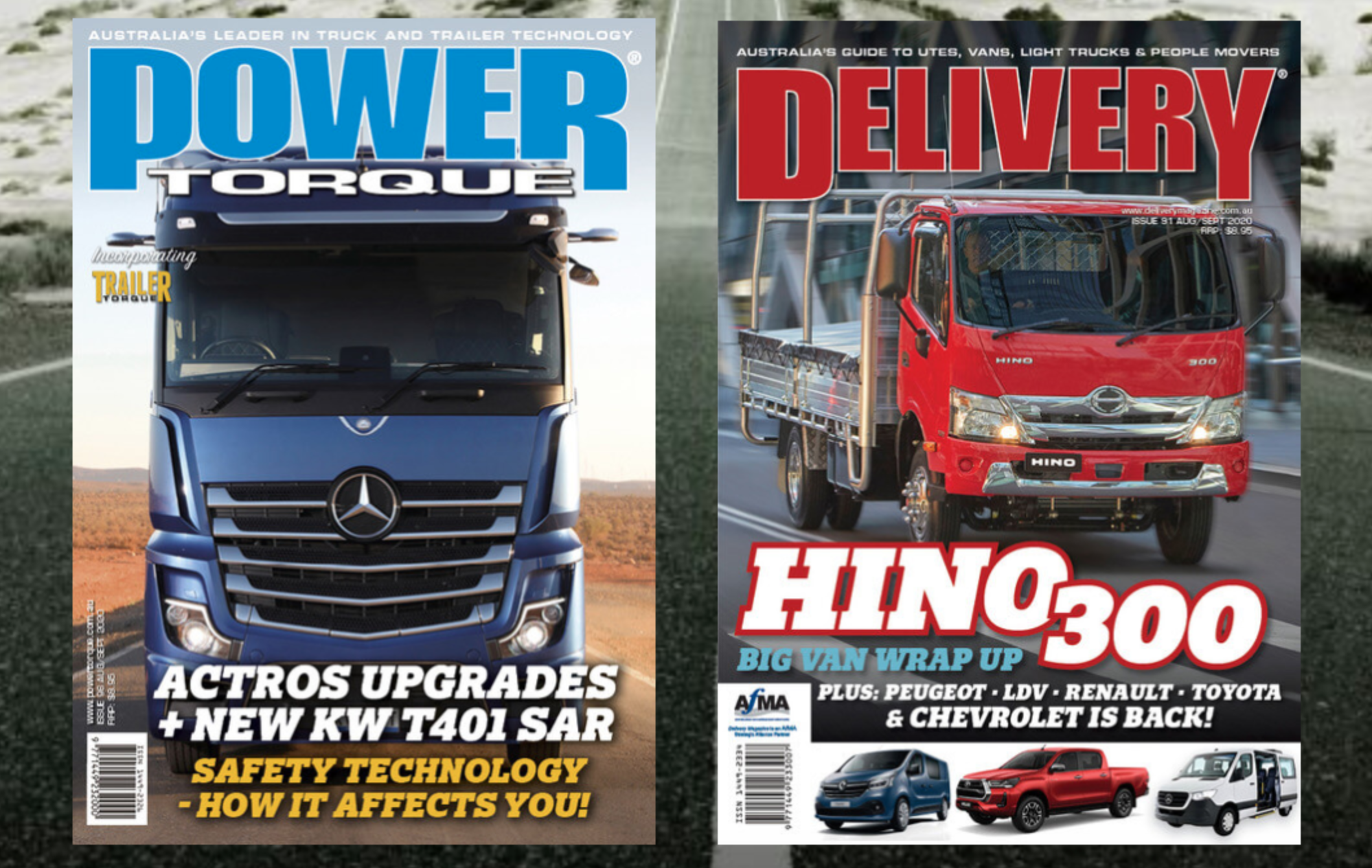Powertorque and Delivery magazines